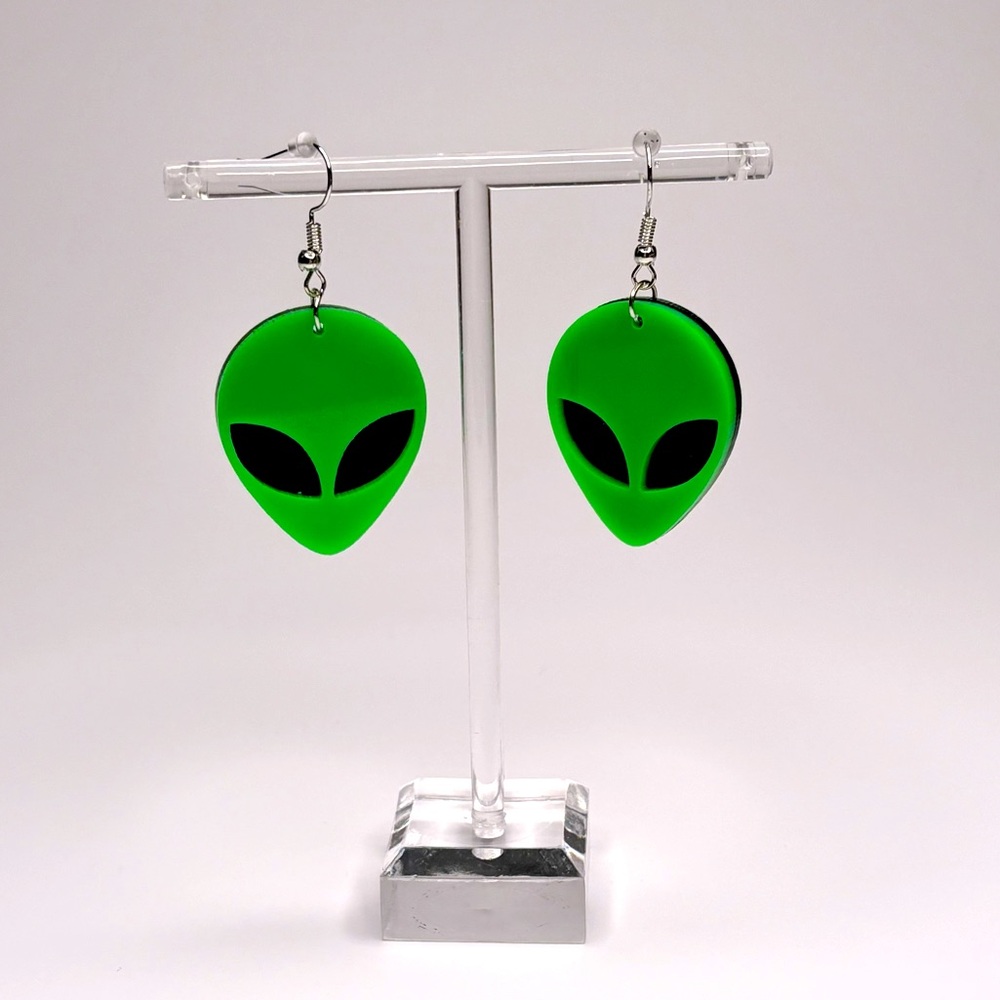 NEW Quirky Alien Earrings